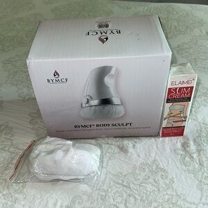 BYMCF Body Sculpt Massager in White and Blue